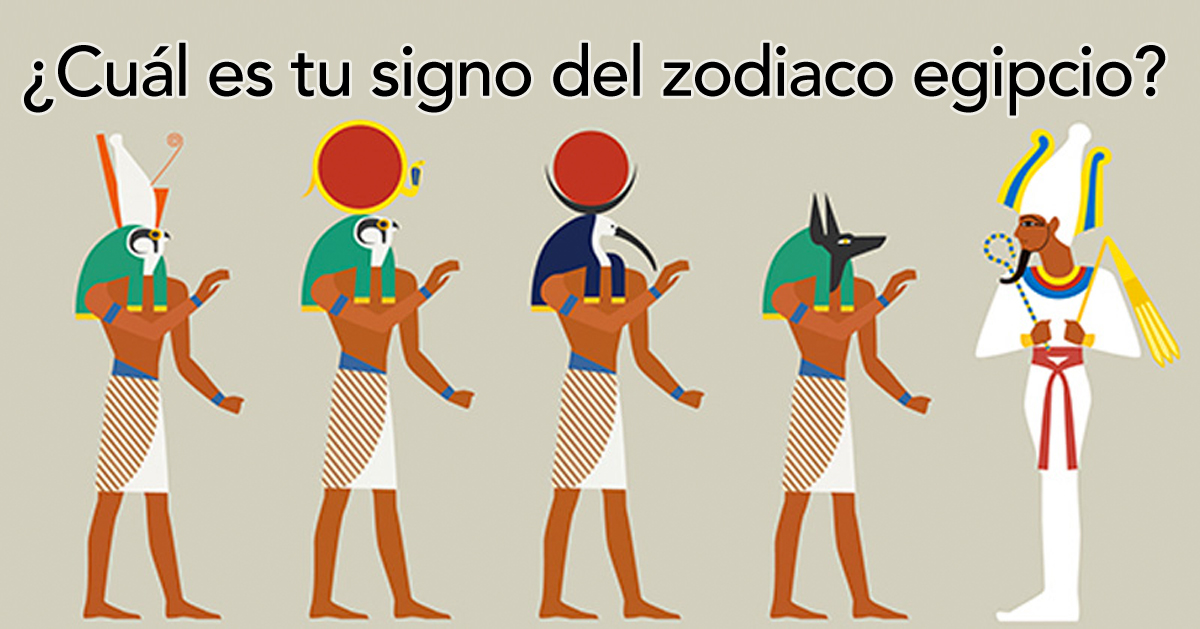 Esto es lo que tu signo del zodiaco egipcio revela acerca de tu
