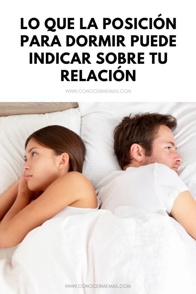 Lo que la posición para dormir puede indicar sobre tu relación ...